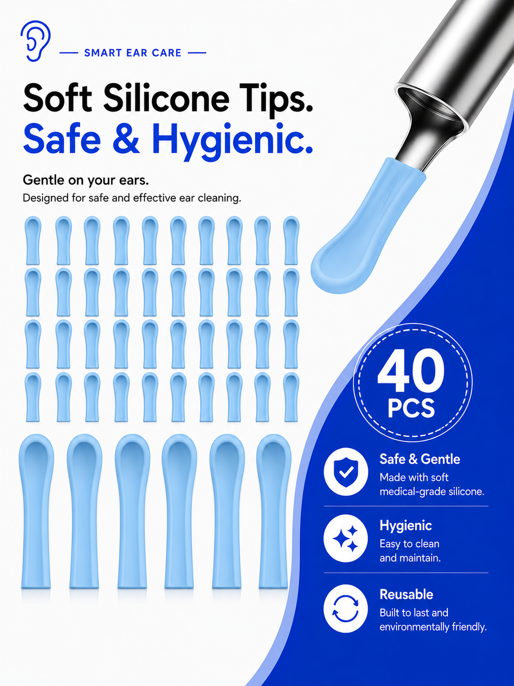 Silicone Replacement Tips